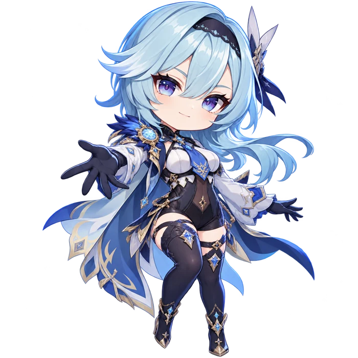 Eula chibi mascot